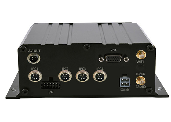 macchina fotografica mobile DVR del videoregistratore 4ch HDD MNVR 4 di 4G 3G GPS WIFI per il taxi del camion dello scuolabus