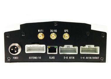 4CH/8CH veicolo mobile DVR, controllo senza fili della carta 3G H.264 DVR PTZ di deviazione standard