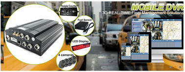 l'allarme/4 della macchina fotografica del videoregistratore digitale di deviazione standard dell'automobile 3G incanala HDD MDVR