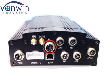 Registratore mobile della carta di deviazione standard di WIFI 4CH HDD del sensore del sistema 3G DVR G del CCTV del BUS per l'automobile