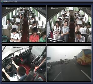 La video gente mobile del bus del CCTV DVR dell'automobile sistema del contatore passeggero del bus/ricambia