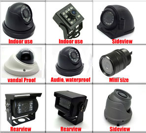 videocamera di sicurezza senza fili RS232 o RS485 del CCTV del veicolo DVR GPS di 8CH HD