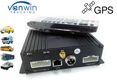 La mini deviazione standard doppia carda sorveglianza MDVR dell'automobile del sistema del veicolo DVR di GPS l'audio video per il taxi