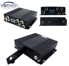 4 video di WI-FI del veicolo di Manica/audio sistema della macchina fotografica della carta DVR di deviazione standard con il router del bus