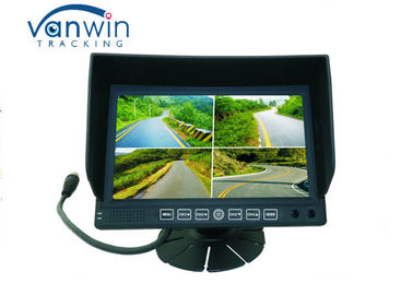 Monitor LCD a grande schermo a 7 pollici 4ch DVR con le immagini del supporto e del quadrato del supporto per Van/camion