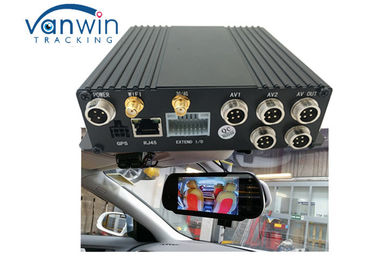 automobile Dvr 3g 4g GSM Gprs della macchina fotografica del Cctv 4-Ch con la carta SIM, monitoraggio di base