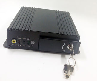 4 formato locale doppio di playback H.264 di stoccaggio di carta di deviazione standard dell'automobile DVR GPS di Manica