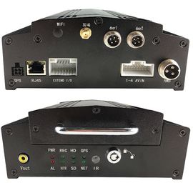 Video cellulare DVR del contatore HD di 4CH persone/sistema del dvr dell'automobile della gestione bus di HDD
