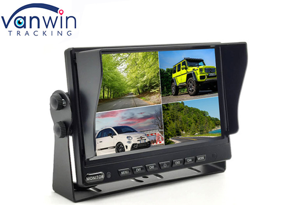 Video HD schermo introdotto dell'automobile del monitor 4 di Manica a 7 pollici nero