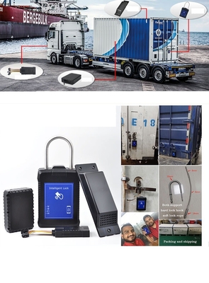 2G 3G 4G Smart E-Lock GPS Tracking Padlock per il carico in container