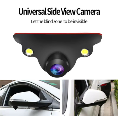 Parcheggio davanti dietro specchio laterale vista posteriore fotocamera di riserva con UFO luce LED impermeabile visione notturna