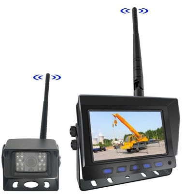Kit telecamera di retromarcia per retromarcia per auto wireless digitale AHD, sistema di monitoraggio per auto TFT wireless per furgoni e carrelli elevatori