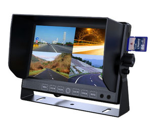 Monitor LCD a grande schermo a 7 pollici 4ch DVR con le immagini del supporto e del quadrato del supporto per Van/camion
