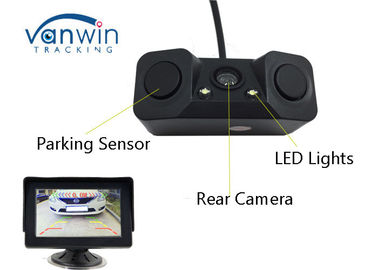 Macchina fotografica nascosta veicolo universale, macchina fotografica inversa di visione notturna con il sensore radar di parcheggio 2