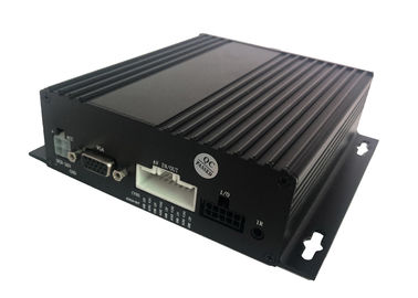 4CH si raddoppiano videoregistratore digitale 1080P GPS WIFI 4G MDVR delle scanalature di deviazione standard con VGA, RJ45, citofono