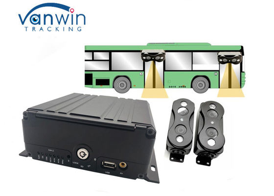 RS232 contatore binoculare del passeggero della macchina fotografica della lente 3G MDVR per il bus