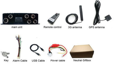 Automobile GPS che segue il monitoraggio in tempo reale mobile dei registratori H.264 della scatola nera della carta di deviazione standard