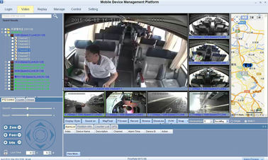 Automobile DVR del CCTV 8CH MDVR per il registratore HDD della macchina fotografica dell'automobile del veicolo per stoccaggio