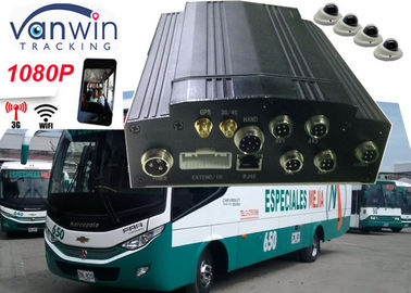 cellulare DVR GPS 4G WIFI MDVR di 4CH 1080P HD per il sistema del cctv dello scuolabus con i mini 4 cammeras