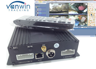 router MDVR nascosto HD di WIFI dell'automobile di deviazione standard 4CH per il sistema del CCTV dello scuolabus