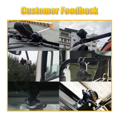 12V / la videocamera di sicurezza dell'automobile 24V impermeabilizza la macchina fotografica di Front Side View Night Vision per il camion
