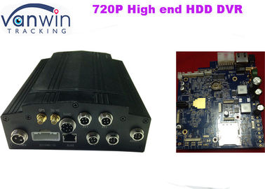 Cellulare DVR, dvr di AHD 720P HD dell'automobile di 3G GPS 4ch con l'audio videoregistratore