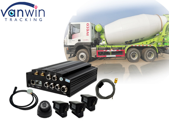 4G wireless GPS Fuel Sensor monitoraggio della flotta di miscelatori di calcestruzzo HDD Mobile DVR