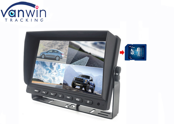 7 pollici 4ch Car Screen e Rear View Camera LCD Display Recorder per camion RV