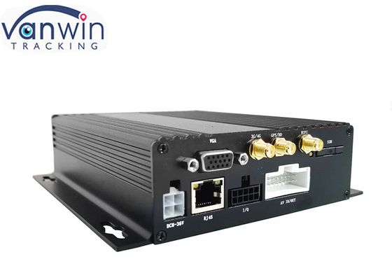 1080P AHD Dual SD dvr di sicurezza mobile 4Ch GPS 3g 4g Wifi per la flotta degli autobus
