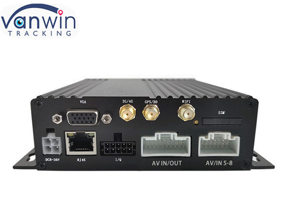 Sistema mobile del monitor della macchina fotografica doppia di deviazione standard MDVR di 8CH 4g GPS con il wifi