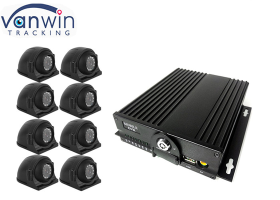 Sistema mobile del monitor della macchina fotografica doppia di deviazione standard MDVR di 8CH 4g GPS con il wifi