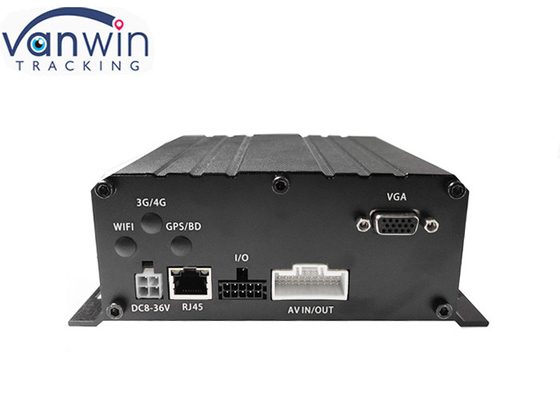 dvr mobile del registratore dell'automobile di 4ch 4G GPS WIFI H.265 HDD per la gestione della flotta di veicoli