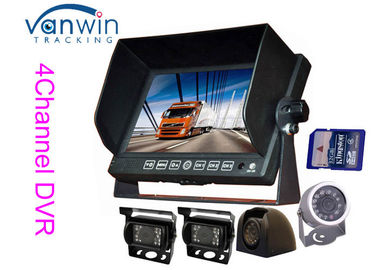 Monitor a 7 pollici AHD dell'automobile di TFT del bus/camion/rimorchio/vettura con 720P la macchina fotografica, carta di deviazione standard