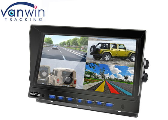 Video HD schermo introdotto dell'automobile del monitor 4 di Manica a 7 pollici nero