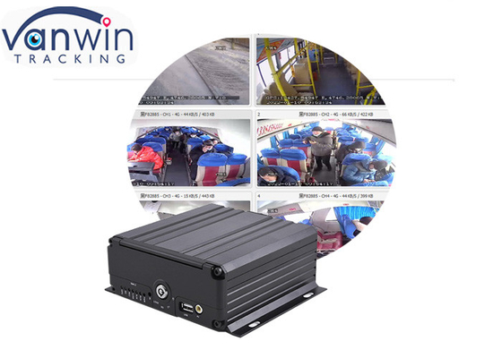 4 canali HDD dvr mobile Live Video Streaming Sistema di monitoraggio del veicolo
