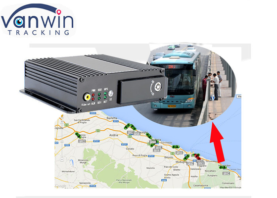 Manica doppio di deviazione standard 8 di 4G GPS che guida registratore DVR AHD 1080P per il bus pubblico