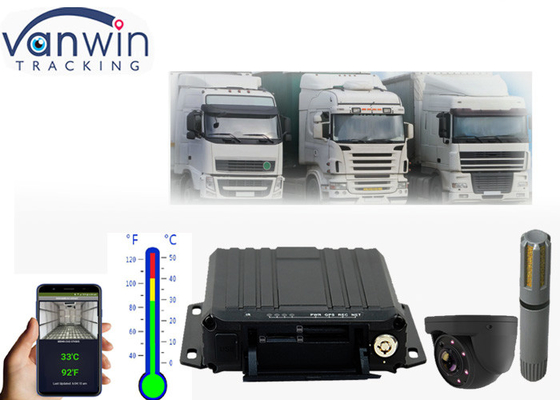 Soluzione di tracciamento GPS video online 4G per la gestione della flotta dei camion frigoriferi