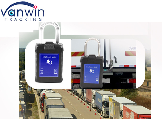 Alarme di sicurezza GSM 4G Smart Door Lock GPS Padlock per il carico logistico