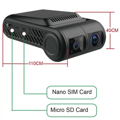 4ch 4G WIFI Dash video camera GPS mobile DVR