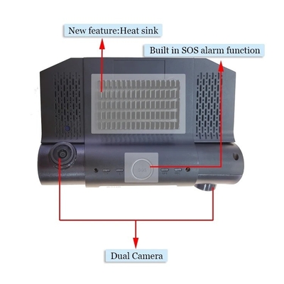 4G wifi 1080p TF card camcorder con GPS 2ch ahd mdvr camera 1080p per veicoli