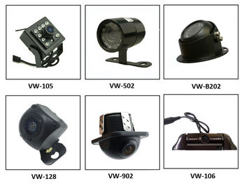 Rulli il sistema della macchina fotografica nascosto veicolo DVR, Frontview o la camma di retrovisore con 6 luci di IR