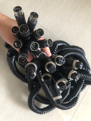 Personalizza gli accessori DVR M12 4pin Femminile / Maschio a RCA / BNC DC connettore / cavi adattatore