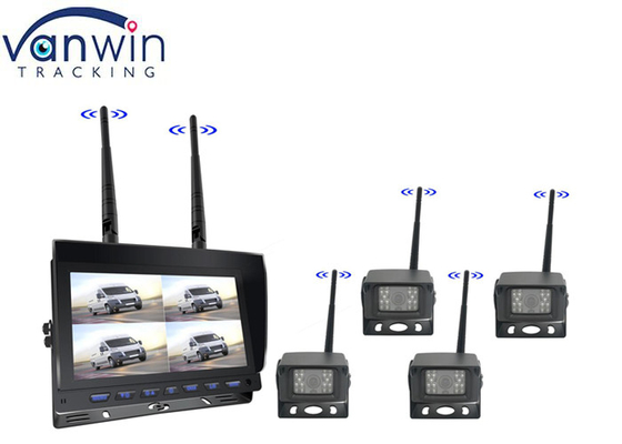 Kit monitor per auto TFT retrovisore per auto IPS wireless AHD 1080P da 9 pollici