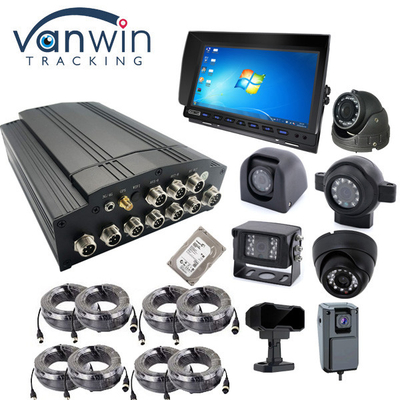 4G 5G 1080P 8 canali sistemi di telecamere DVR mobili per autobus scolastici con software client gratuito