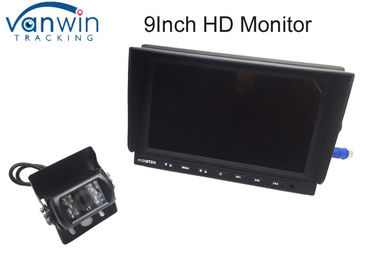 Monitor a 9 pollici della fotocamera grande formato della parte posteriore di HD con 3CH 1080P/720P/macchine fotografiche analogiche