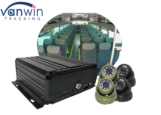 H.264 HDD 1080P 4CH MNVR Truck Bus Remote 3G 4G GPS WiFi Vehicle Network Monitoring Mobile NVR