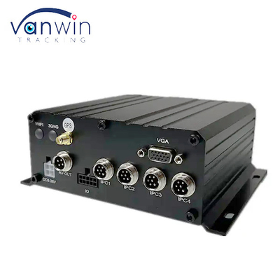 4CH MNVR con HDD SSD Supporto 4G GPS WiFi per il monitoraggio remoto della rete dei veicoli