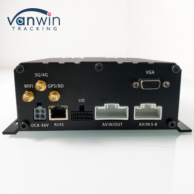 Disco rigido a 8 canali con scheda SD Mobile DVR H.264 Car MDVR per il monitoraggio della sicurezza dei veicoli