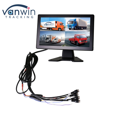 4G Car Mounted SD Card Recording All-in-One Machine con monitoraggio a 4 canali e posizionamento GPS