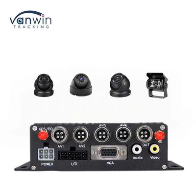 DC 12V 36V H.265 4CH HD 1080P Car Mobile DVR Dash Cam Recorder con trasferimento wireless